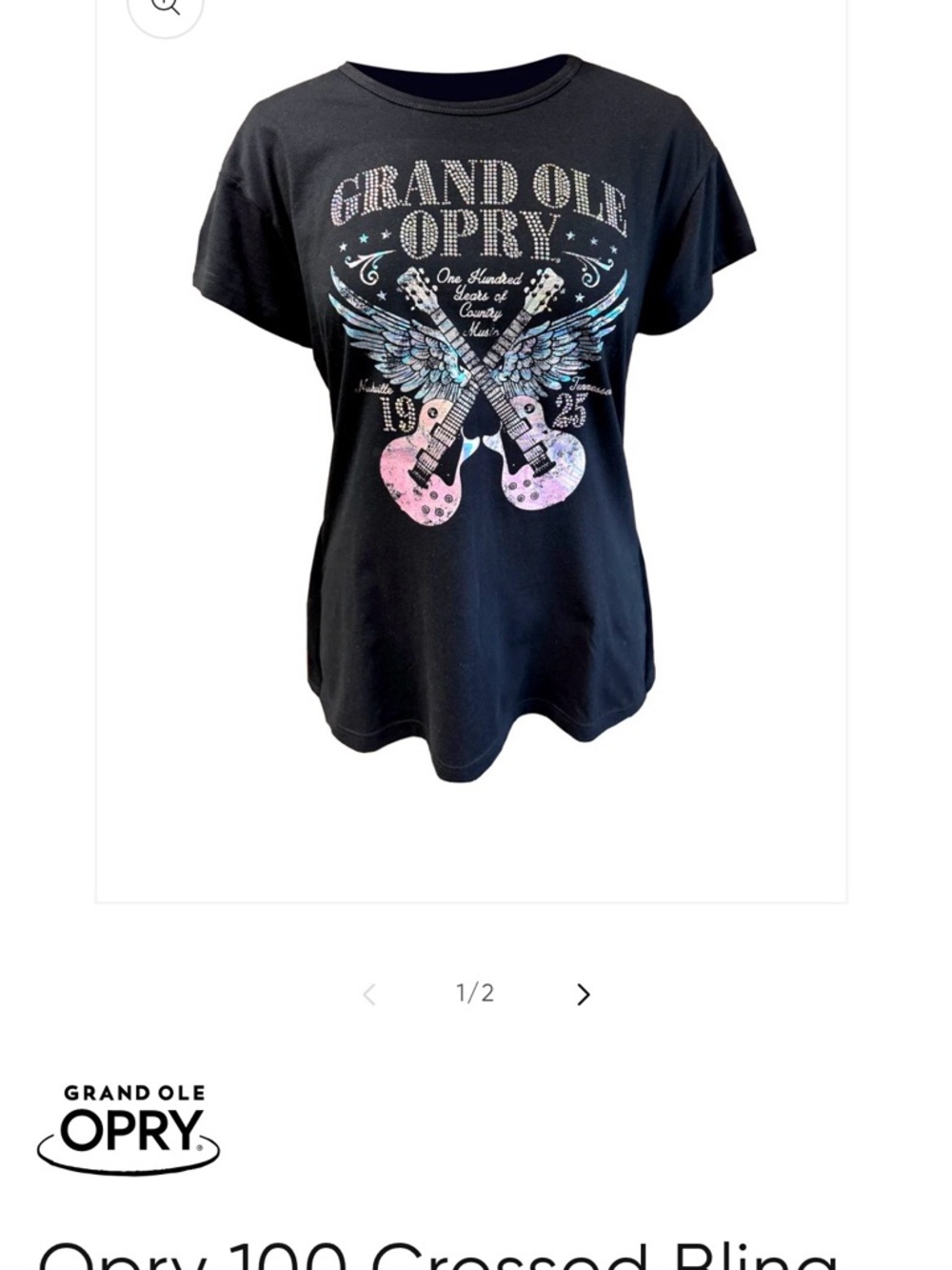 Grand Ole Opry 100 Years shirt